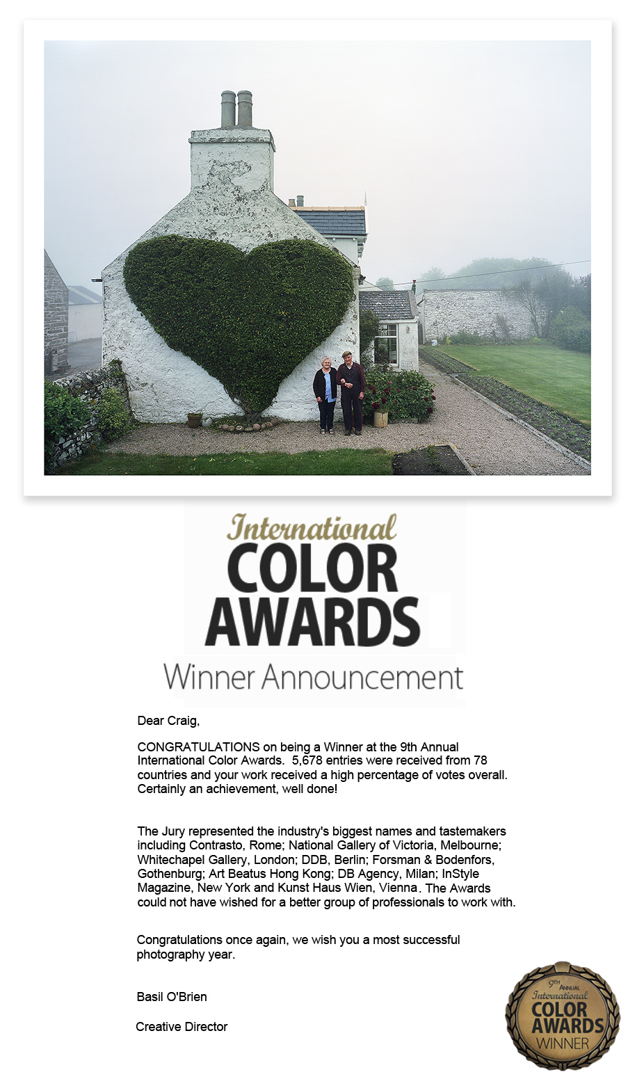 color awards copy